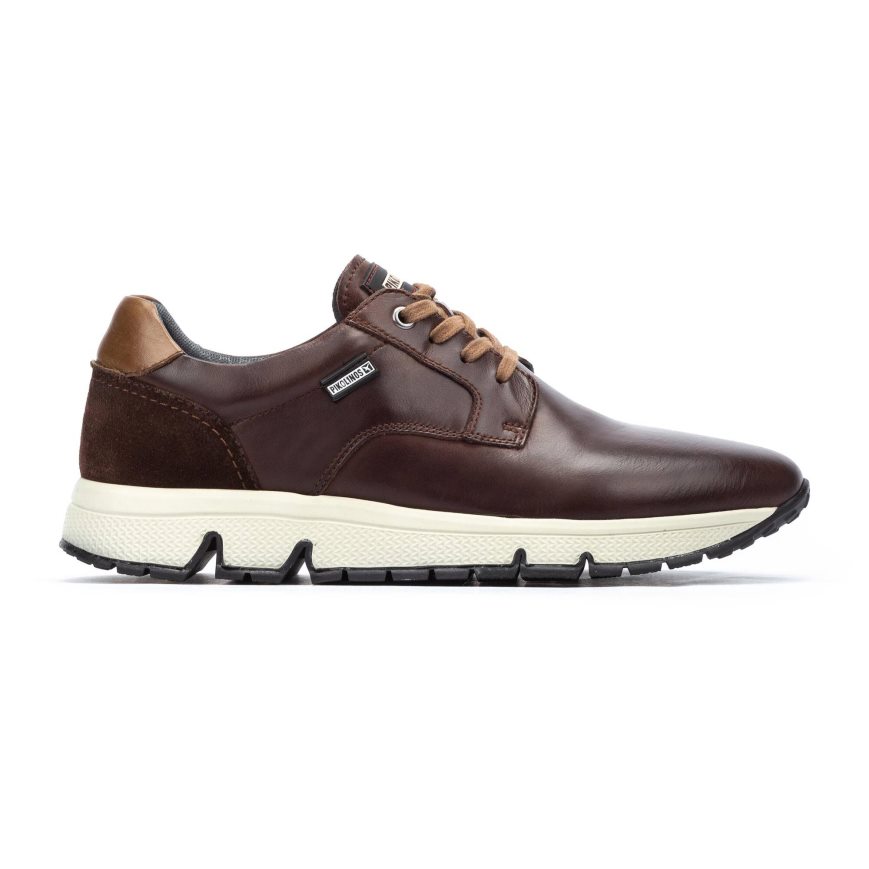 Men\'s Pikolinos FERROL Sneakers Brown | NZ UA01Q52